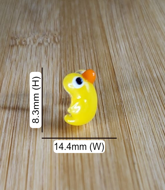 Rubber Ducky Glass Loc Bead
