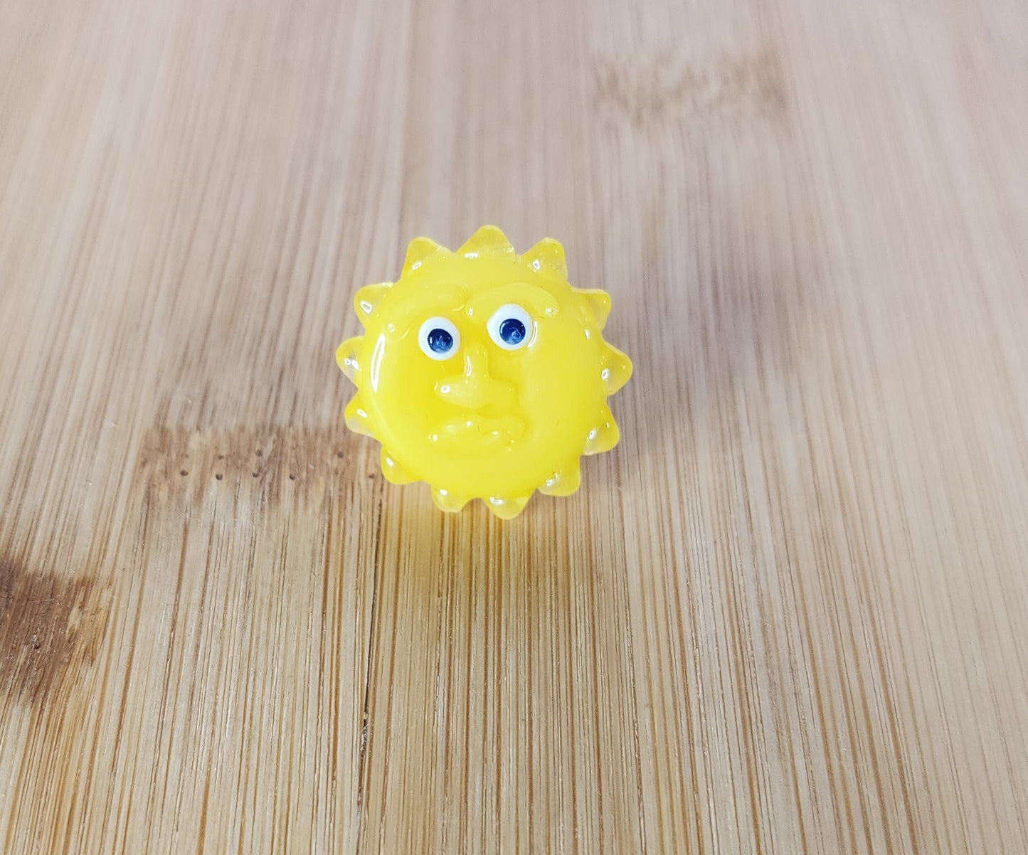Sunshine Glass Loc Bead
