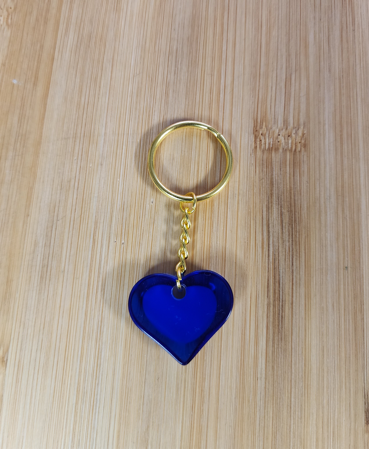 Protective Eye Heart Shape Keychain