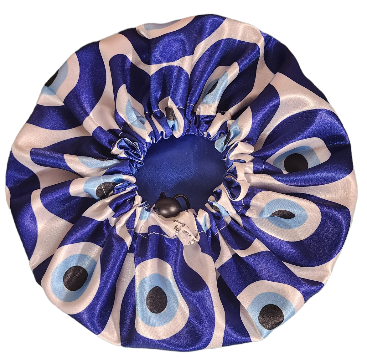 "Nazar" / "Evil Eye" Satin Reversible Bonnet