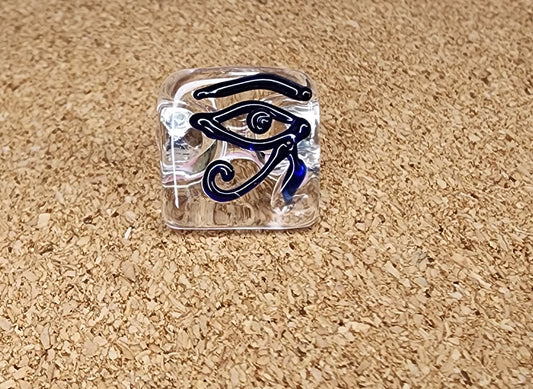 "Eye Of Horus" Glass Loc Bead