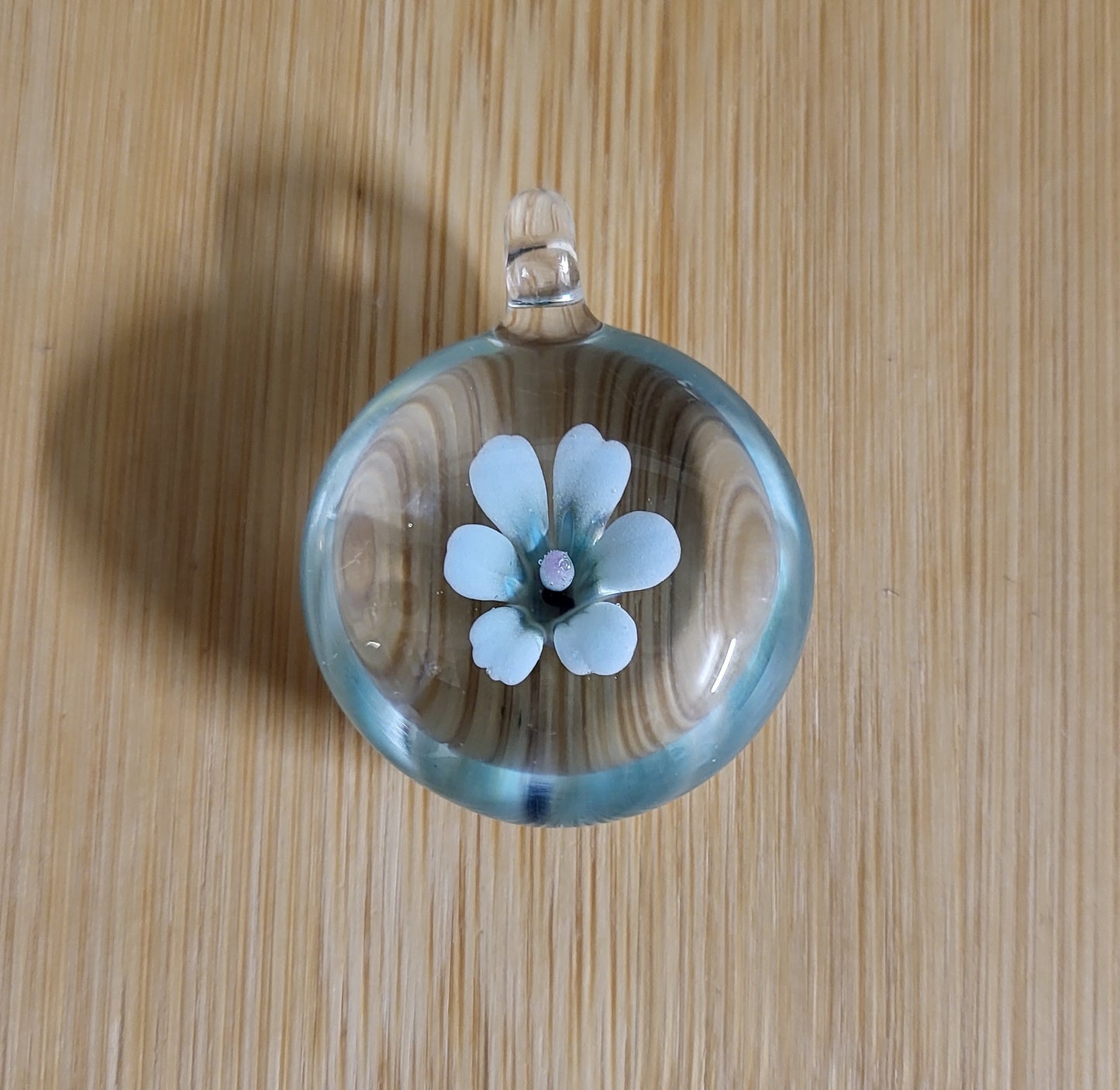 Floral Glass Pendants