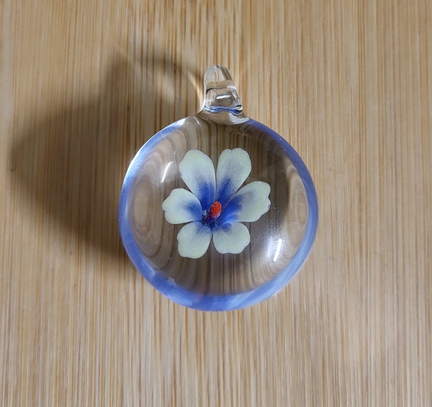 Floral Glass Pendants