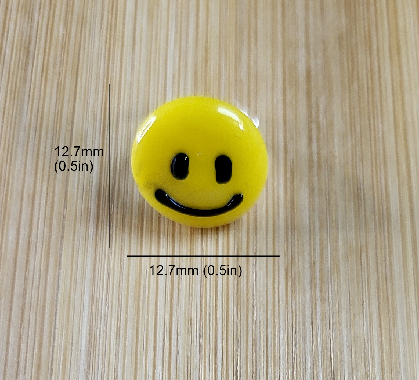 Emoji Inspired Glass Loc Bead