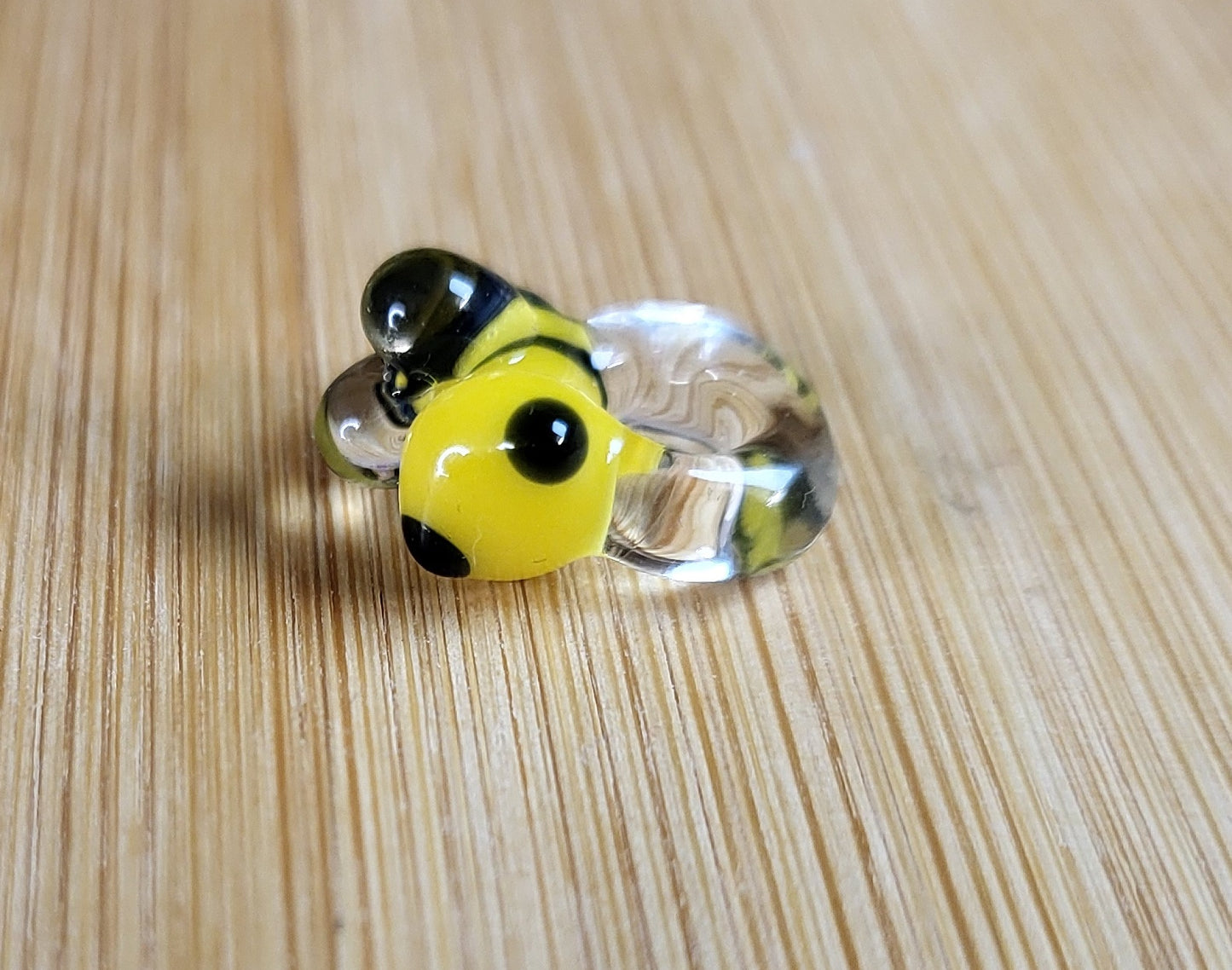 Bumble Bee Glass Loc Bead