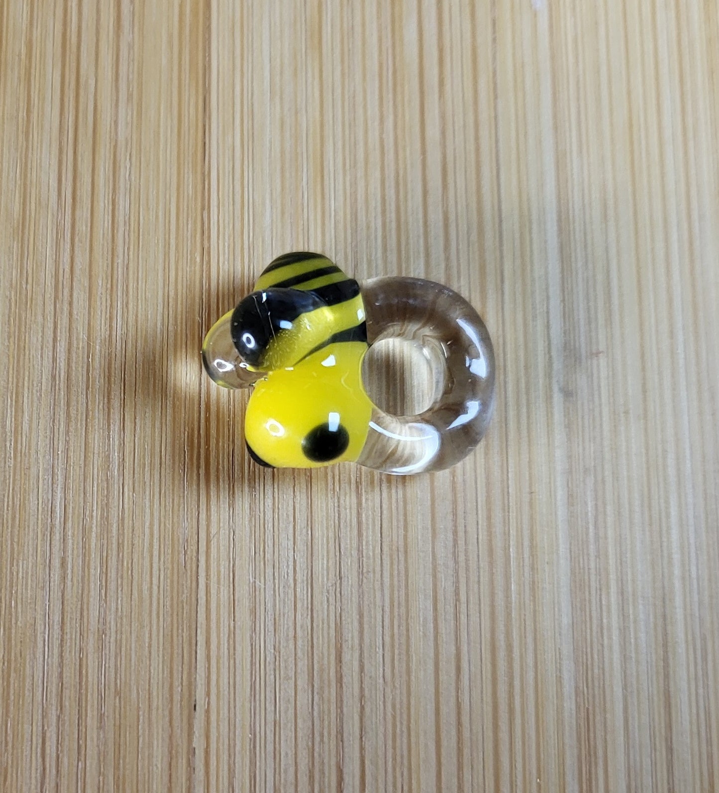 Bumble Bee Glass Loc Bead
