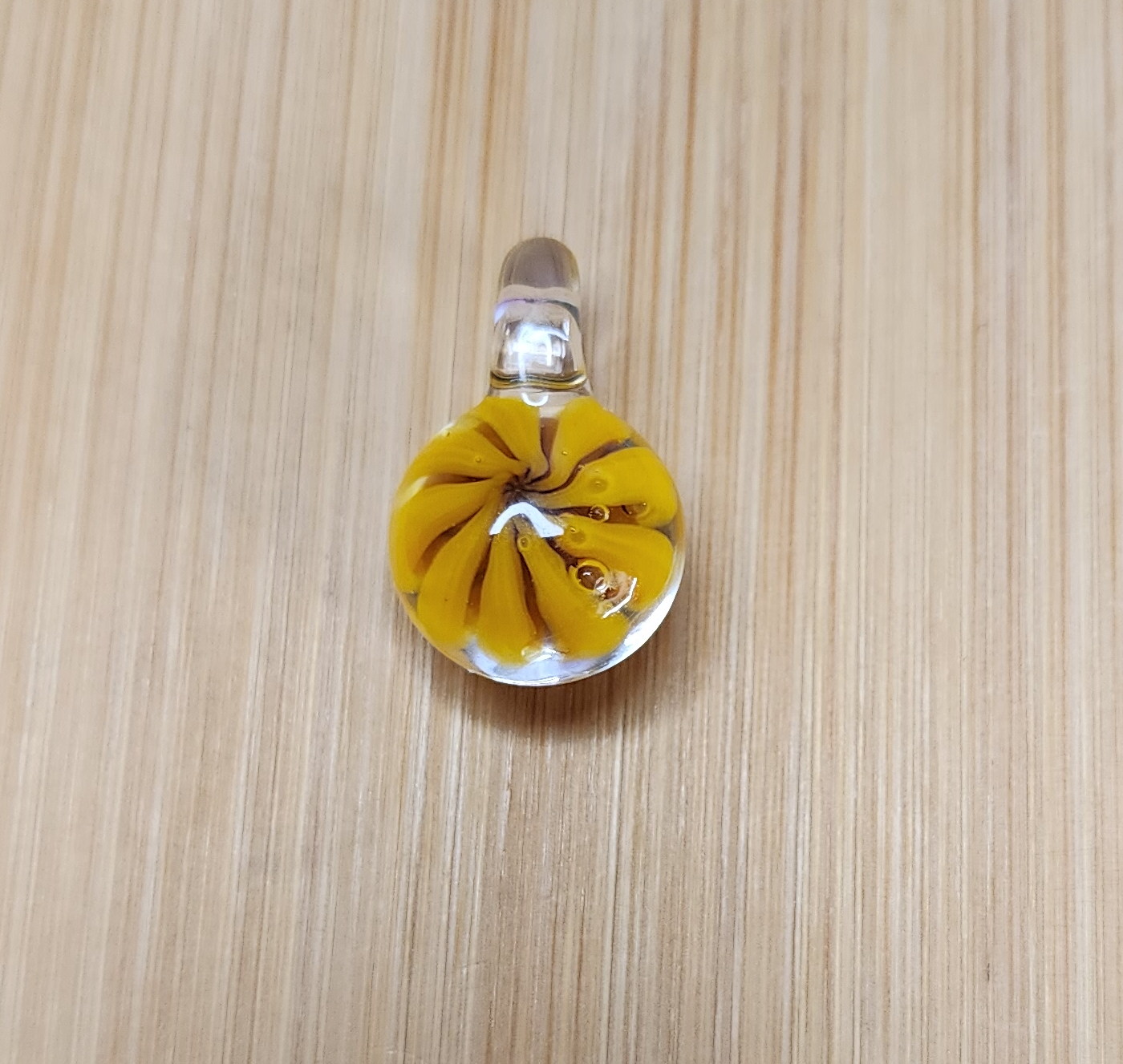 "Saniya" Glass Loc Bead