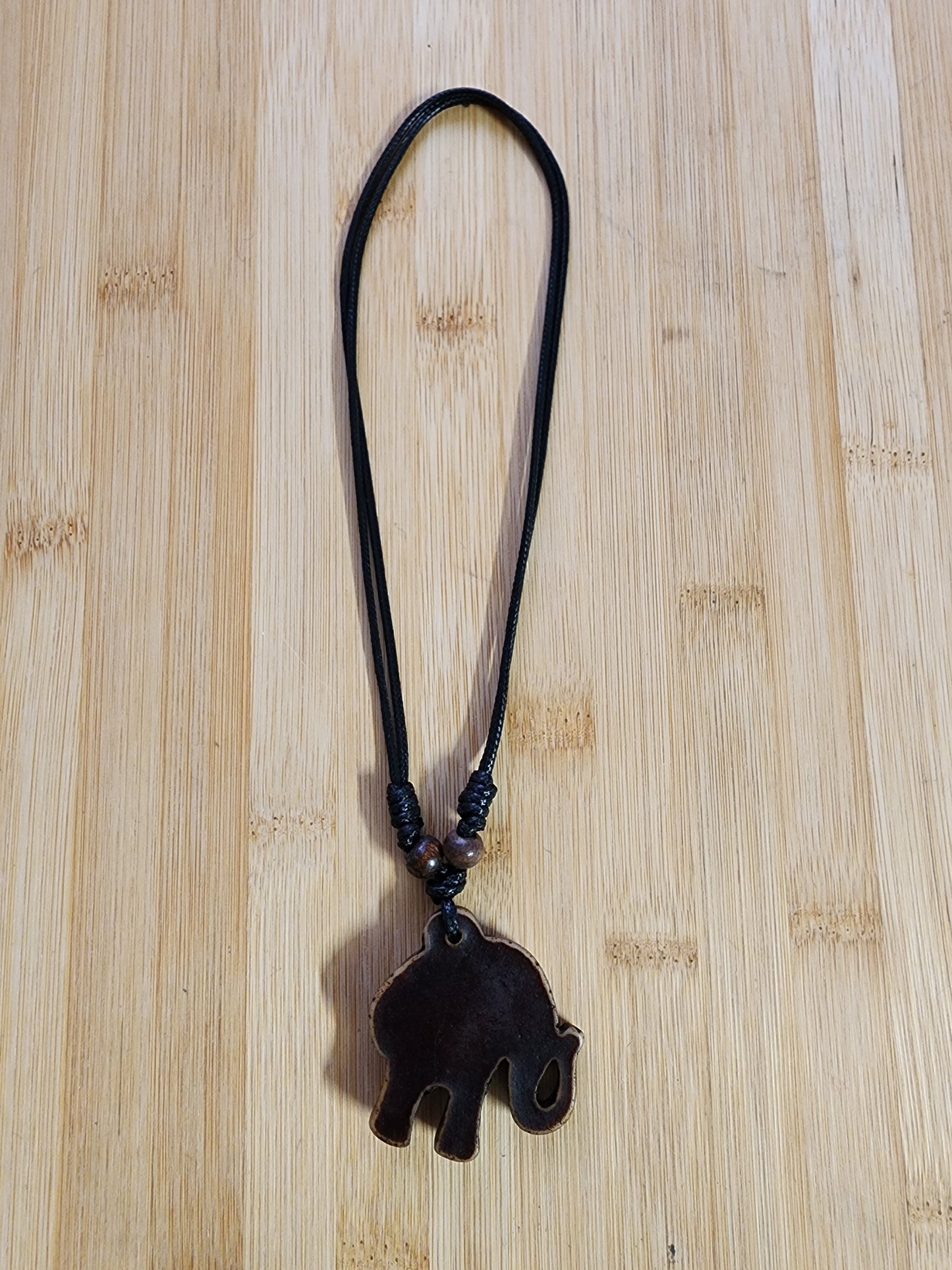 Elephant Pendant Necklace