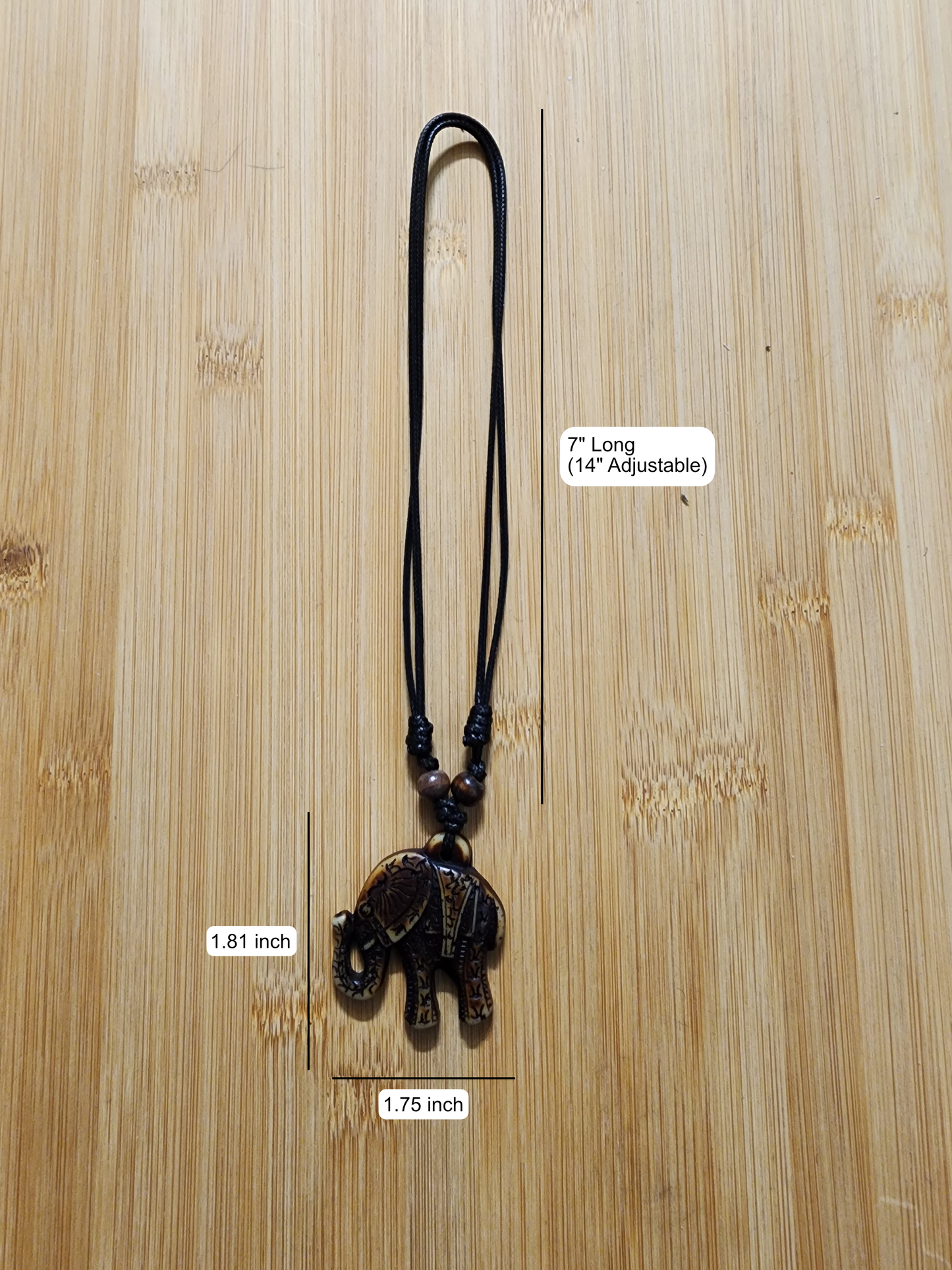 Elephant Pendant Necklace