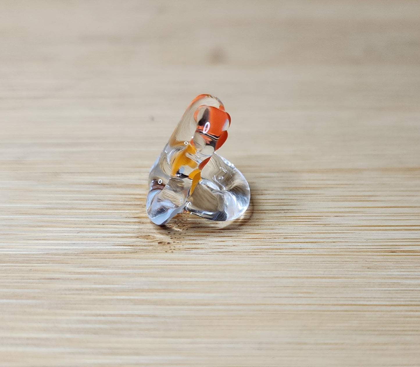 Letter "B" Glass Loc Bead