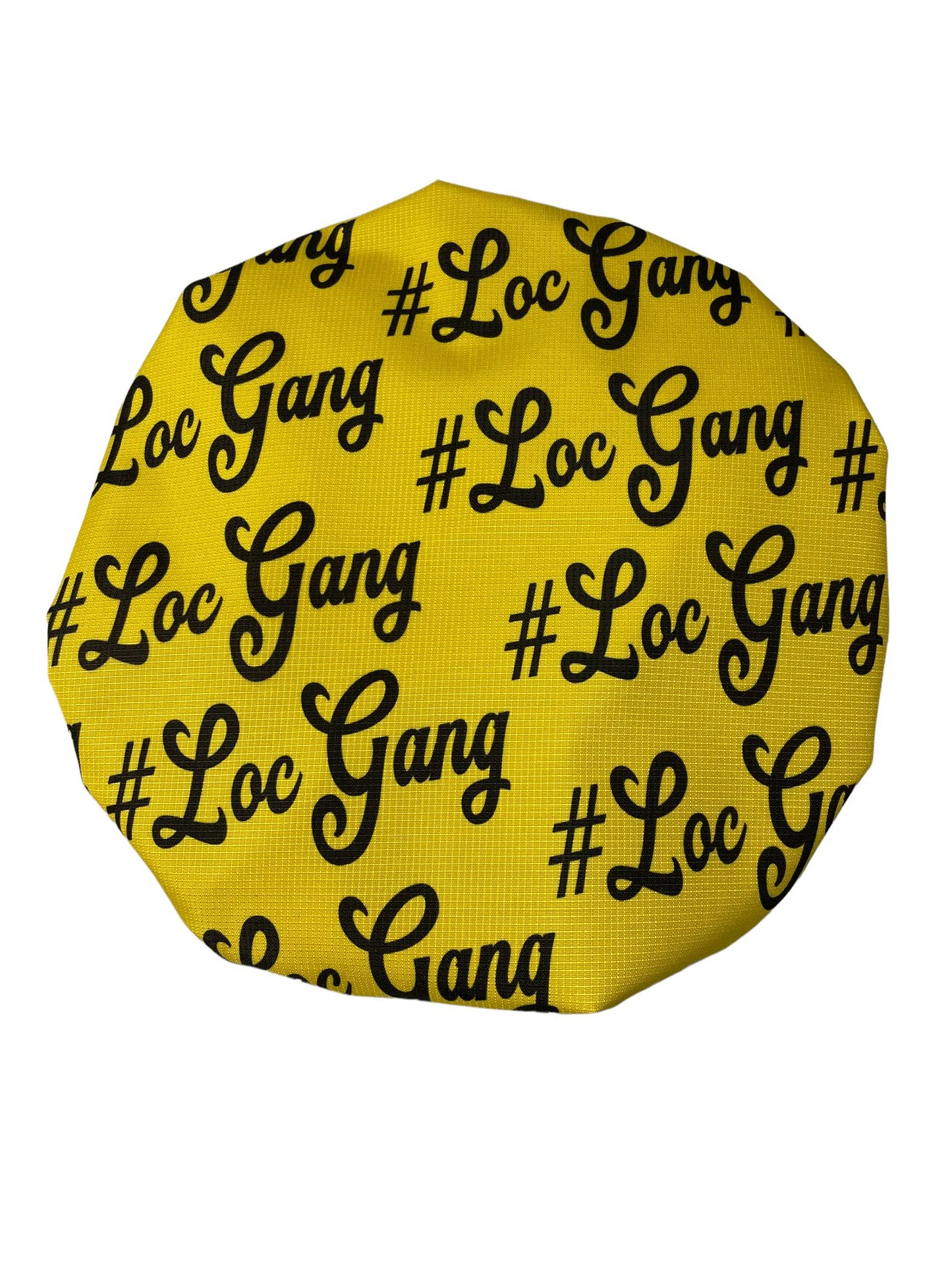 #LocGang Satin Lined Shower Cap