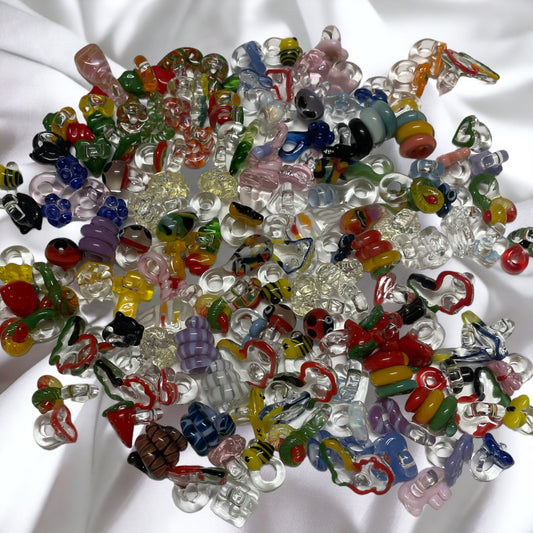 12 Assorted Loc Beads